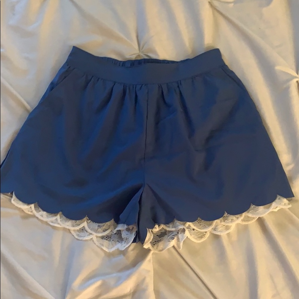 Shinestar Loose Fit Blue Shorts